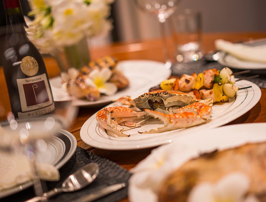 Villa Amanzi - Stunning cuisine